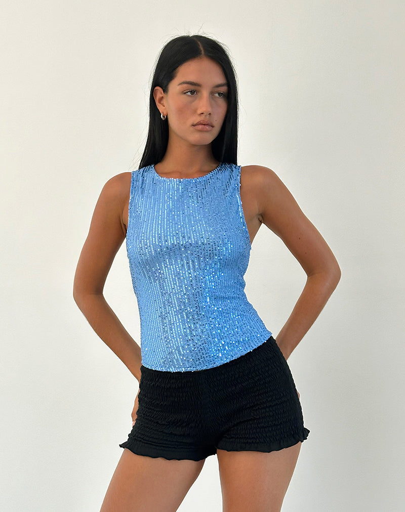 Mune | Sparkling Sequin Top for A Glamorous Look