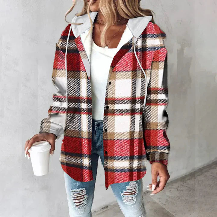 Mune | Blouse jacket with hoodie - Women's fashion