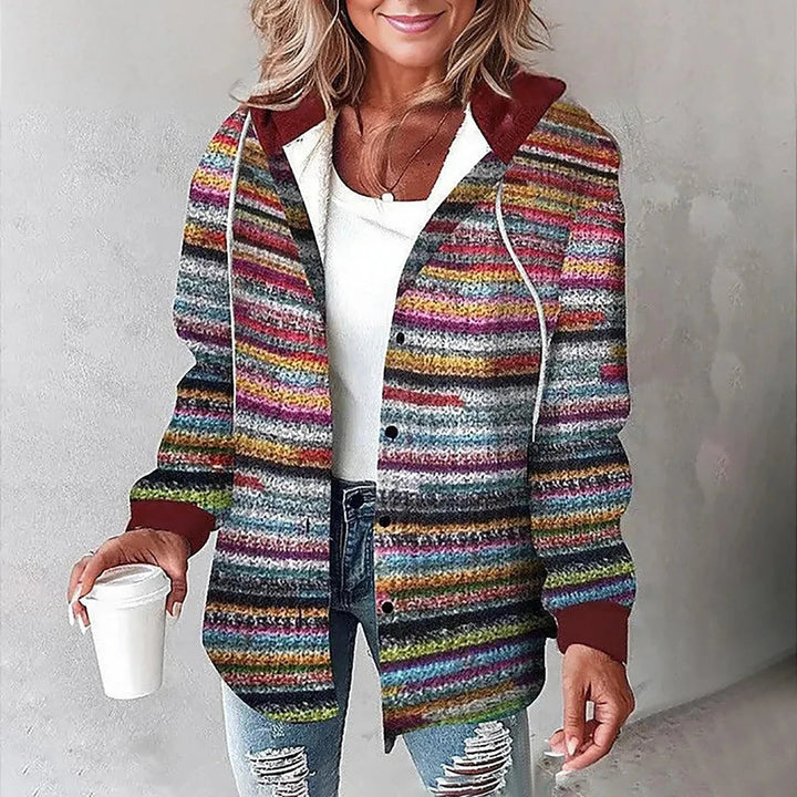 Mune | Blouse jacket with hoodie - Women's fashion