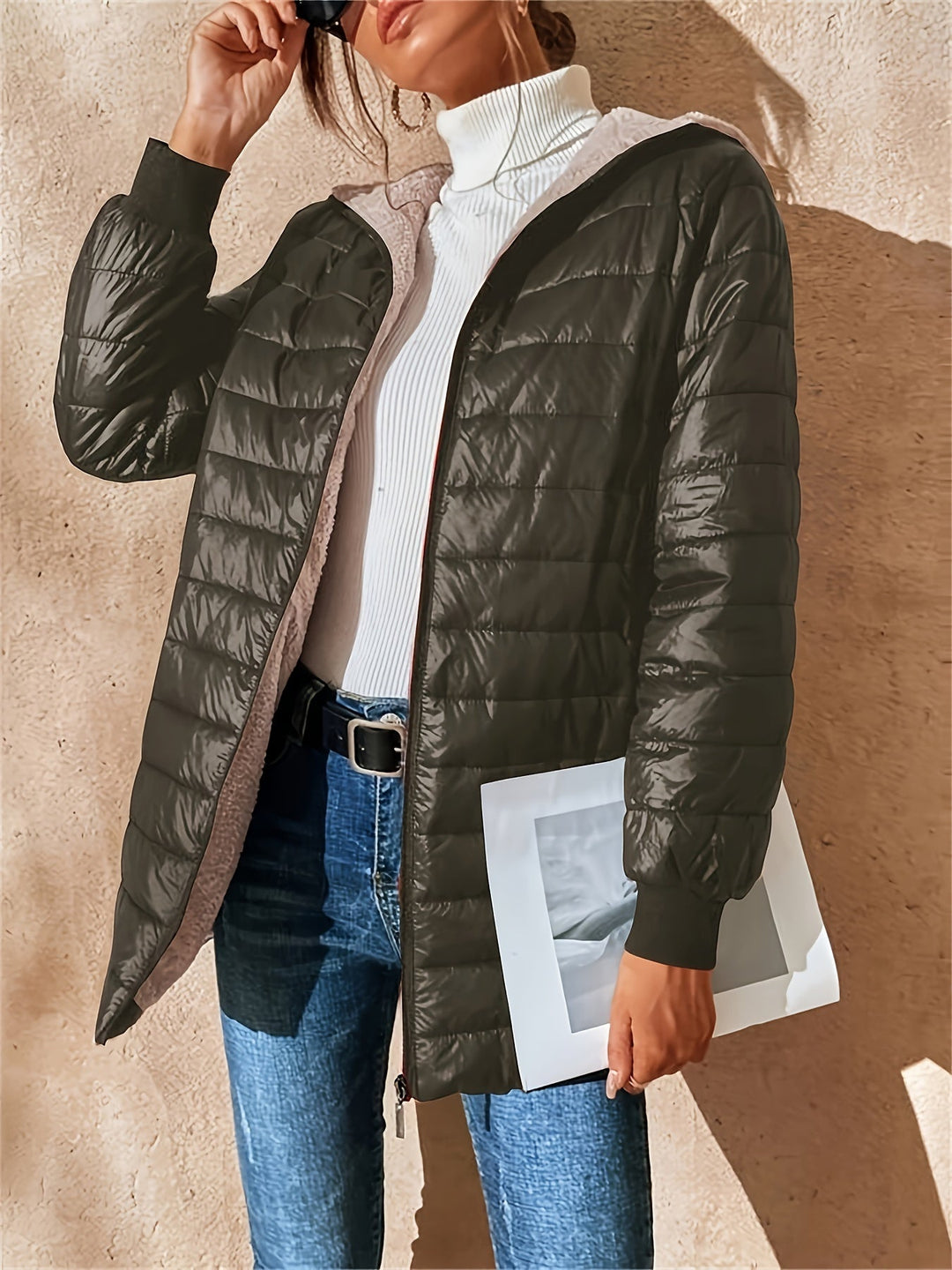 Mune | Women's Padded Jacket with Hood and Comfortable Fit