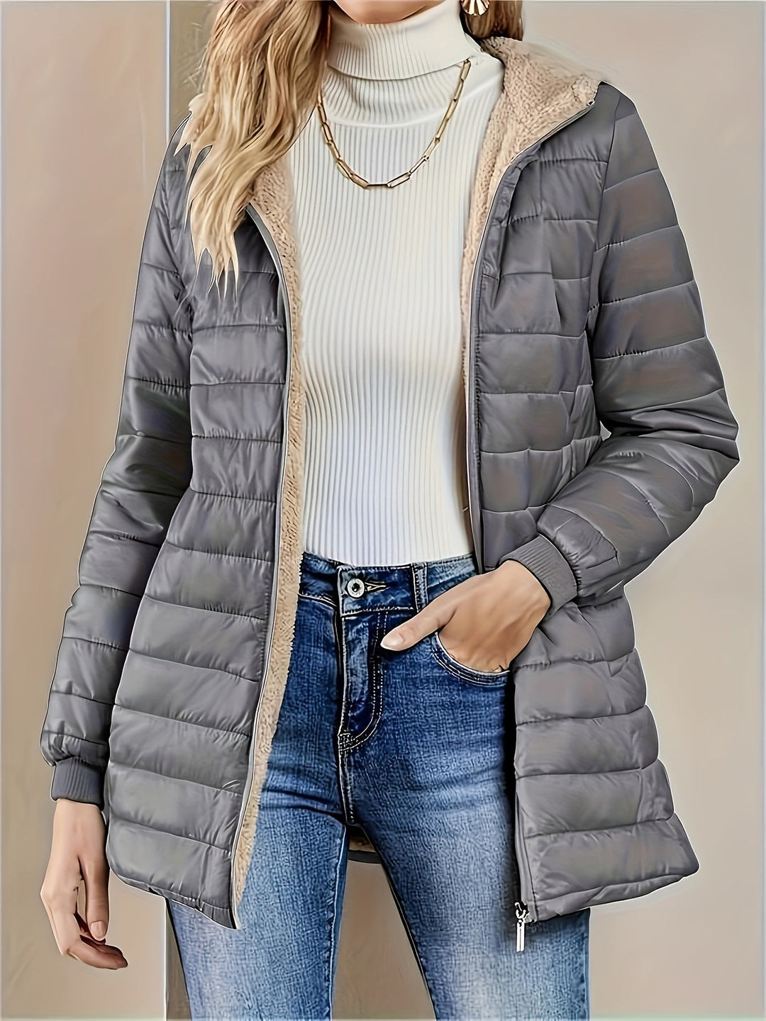Mune | Women's Padded Jacket with Hood and Comfortable Fit