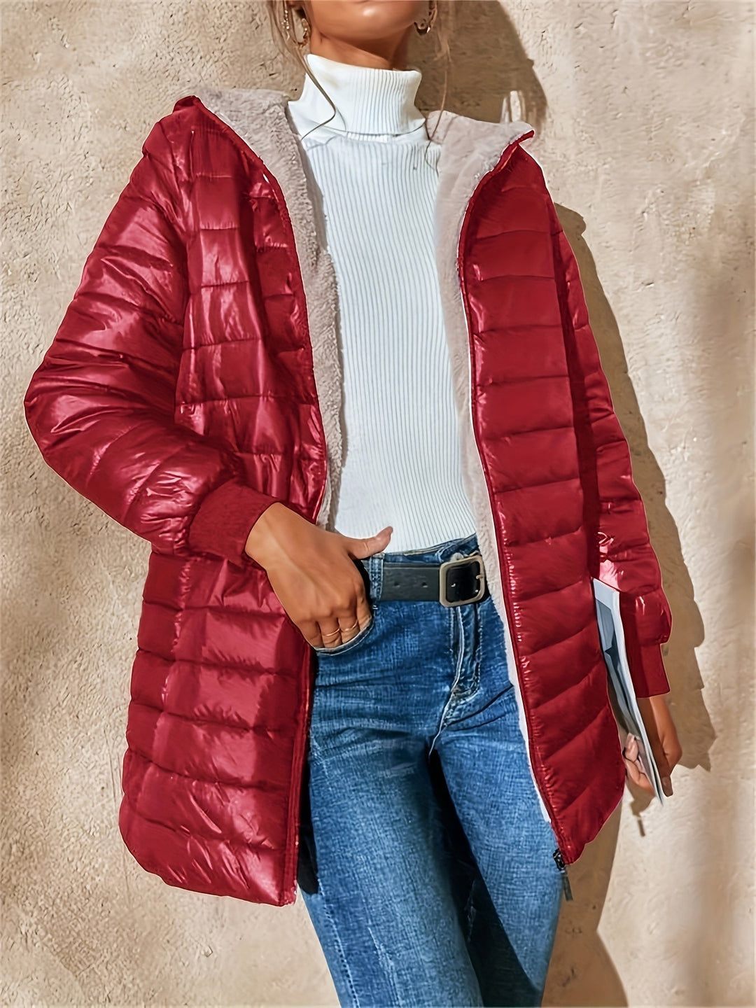 Mune | Women's Padded Jacket with Hood and Comfortable Fit