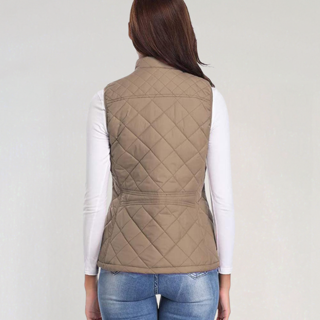 Mune | Women's Padded Bodywarmer with Zipper and Lightweight Design