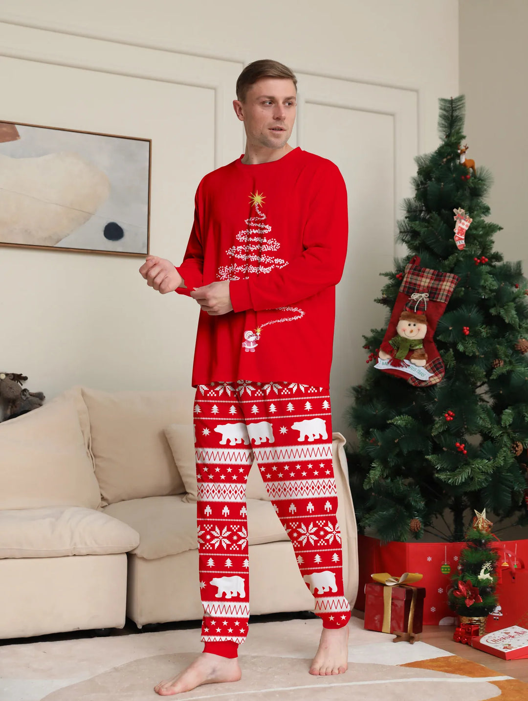 Mune | Christmas Pajama Set - Soft, Warm & Cozy Matching Outfits for the Holidays