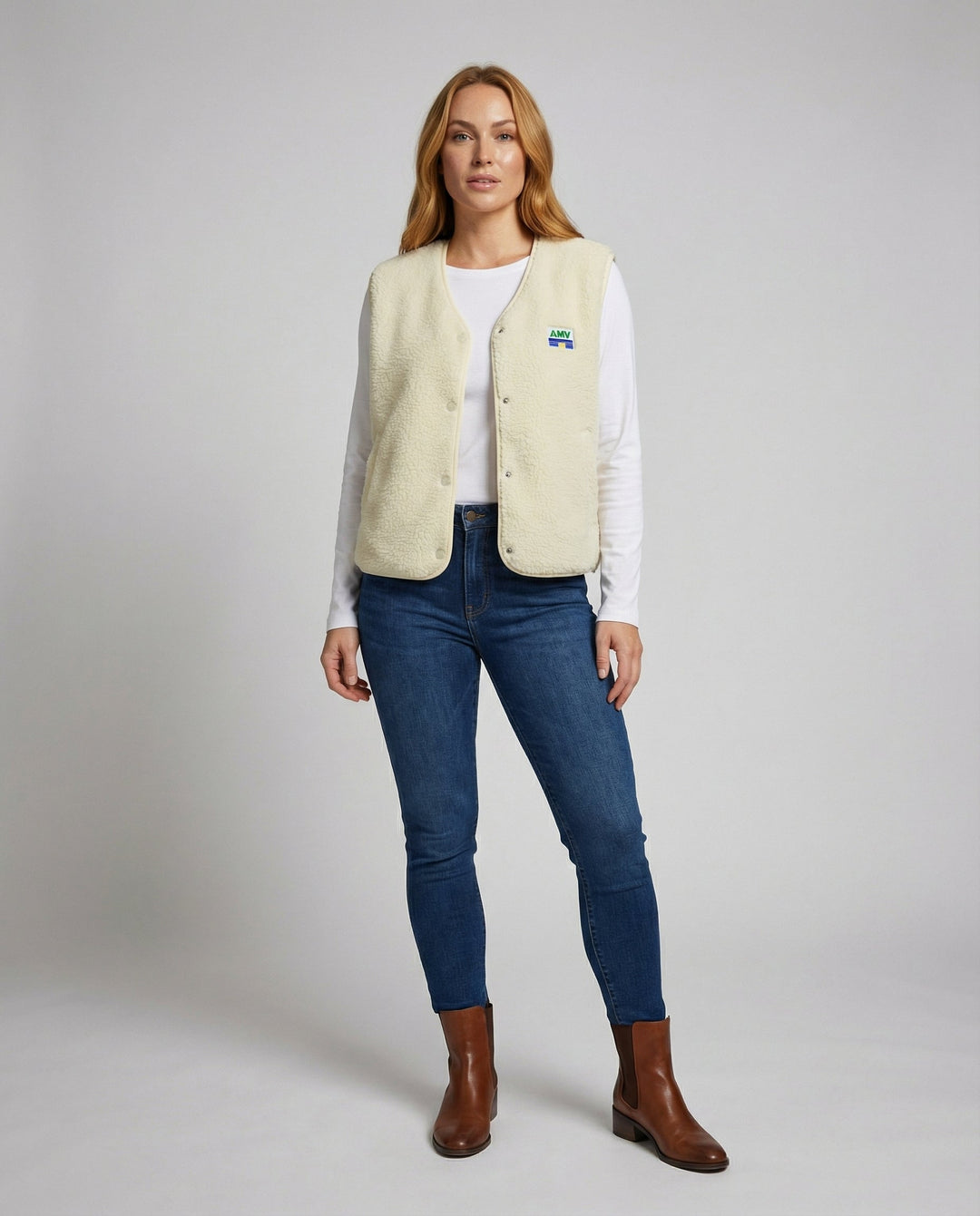 Women's Waistcoat Button Closure