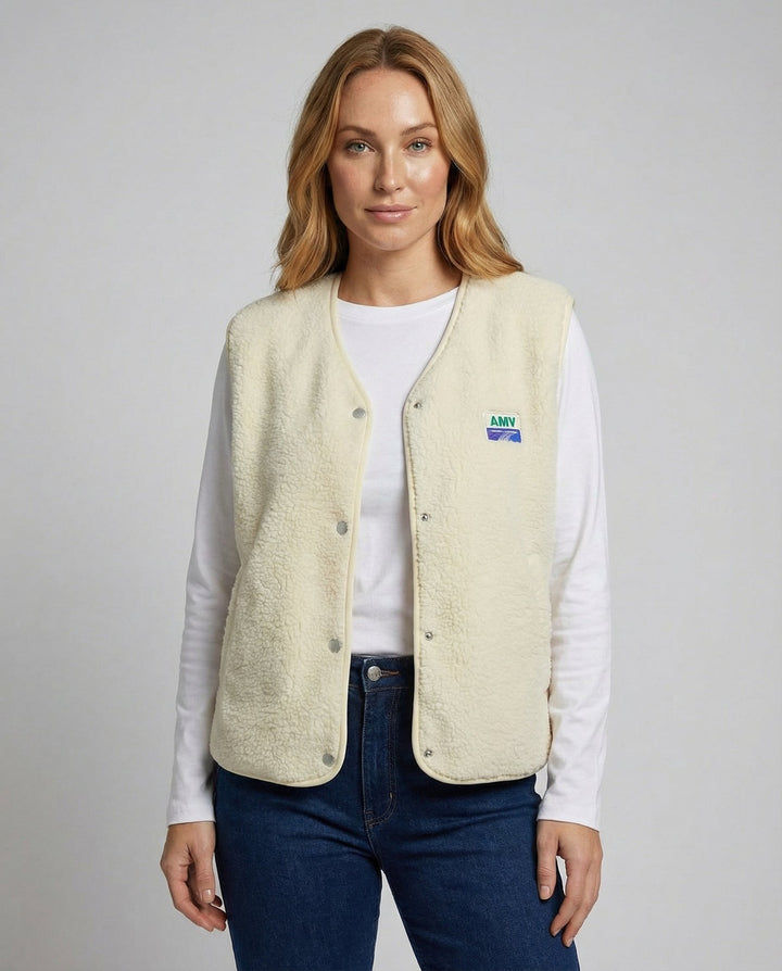 Women's Waistcoat Button Closure