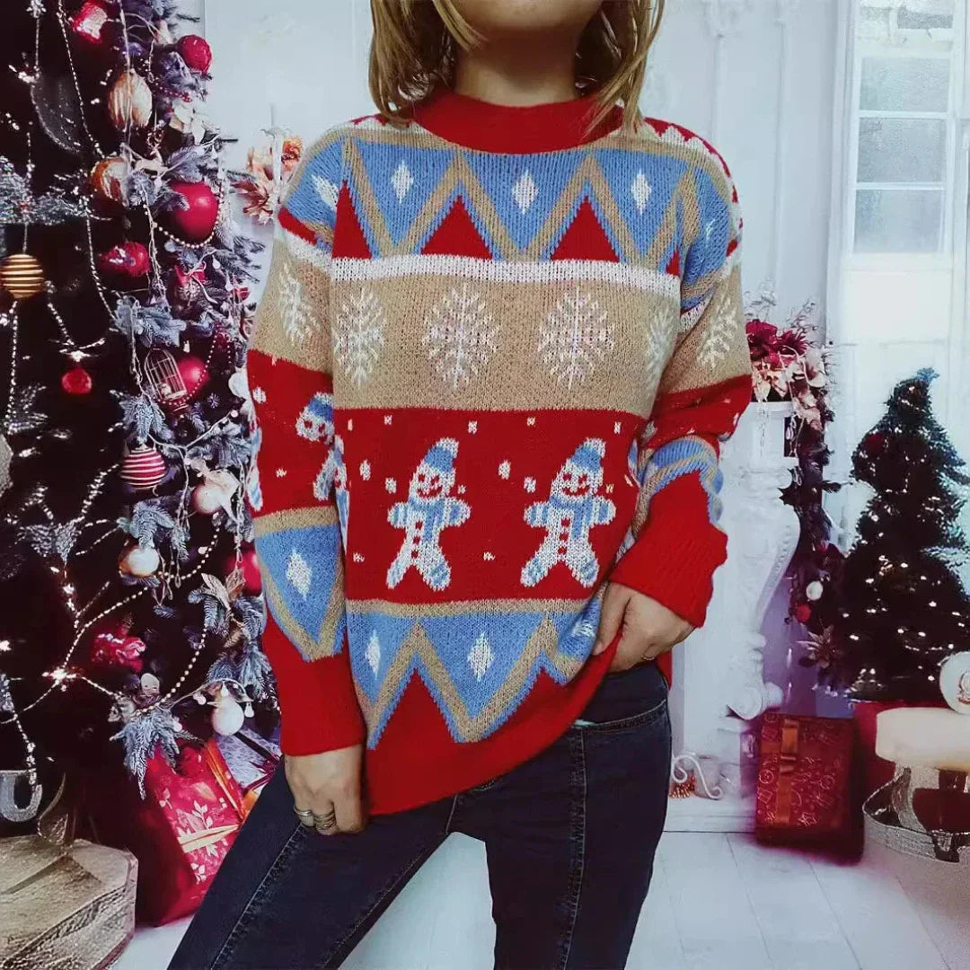 Mune | Sweater Knitted women's sweater for Christmas