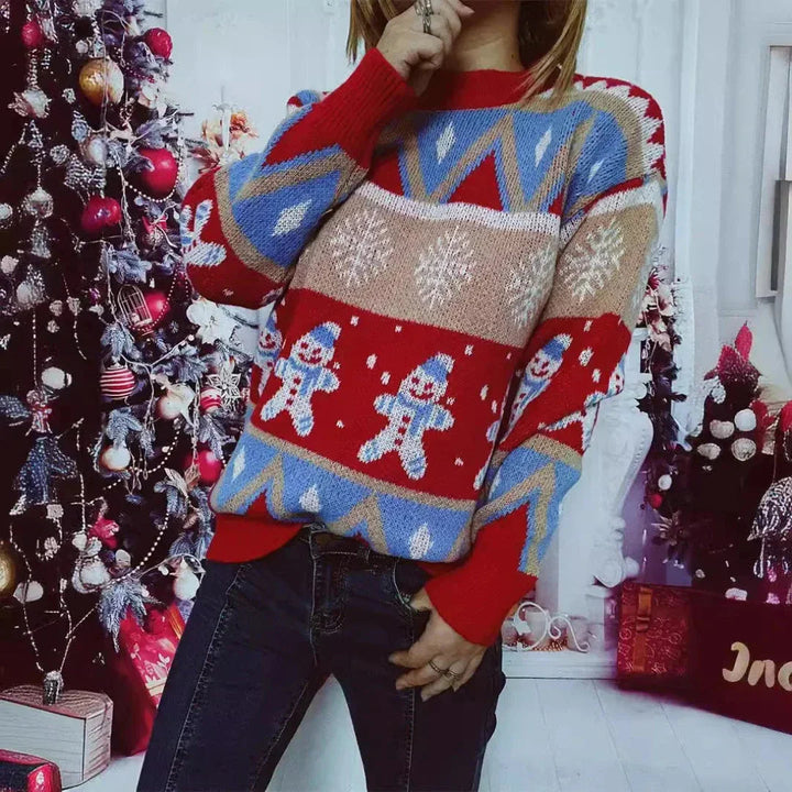 Mune | Sweater Knitted women's sweater for Christmas