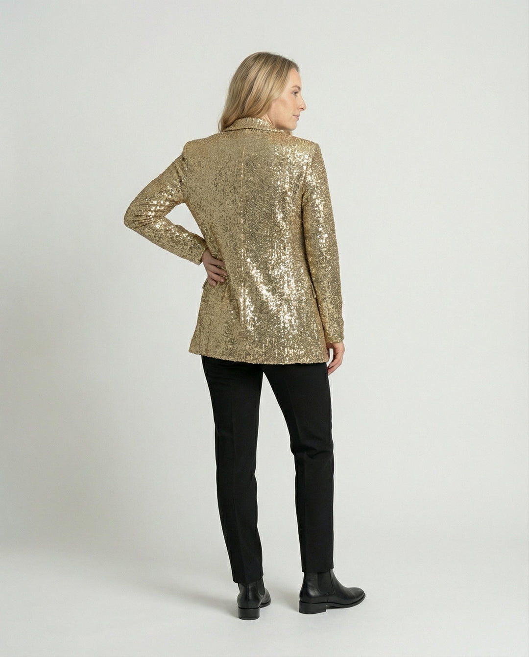 Glitter jacket women sequins