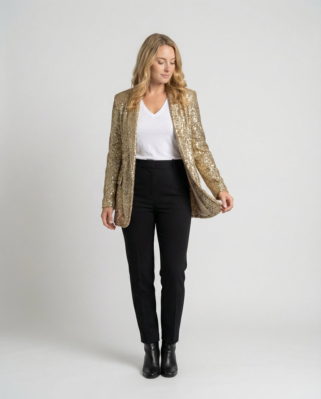 Glitter jacket women sequins