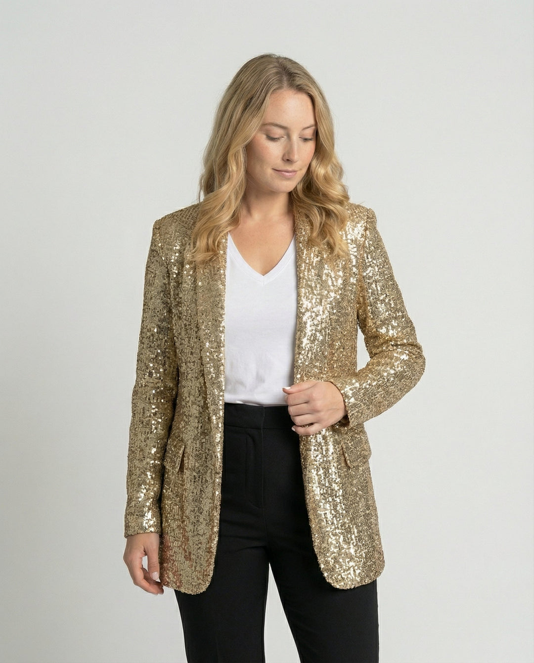Glitter jacket women sequins