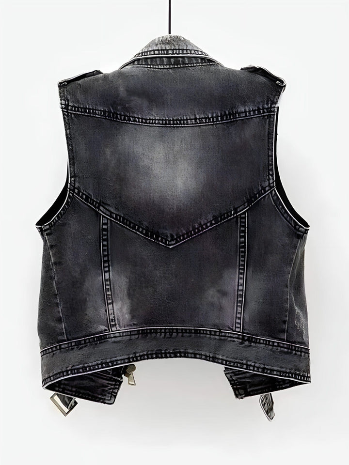 Mune | Casual Vest for Women in Denim