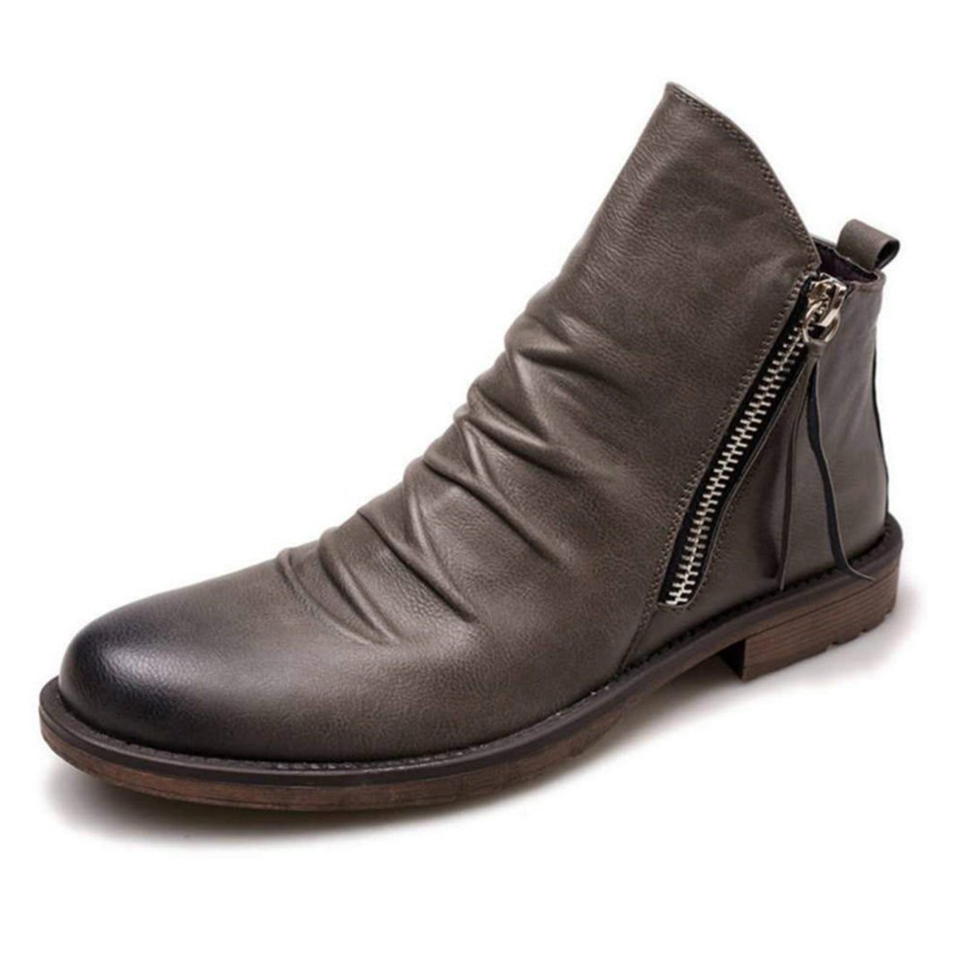 Mune | Casual Autumn Stylish Boots with Zipper for Men