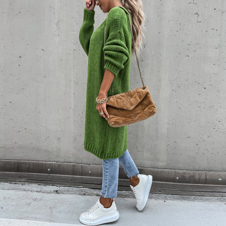 Women’s Relaxed Fit Long Open Front Cardigan