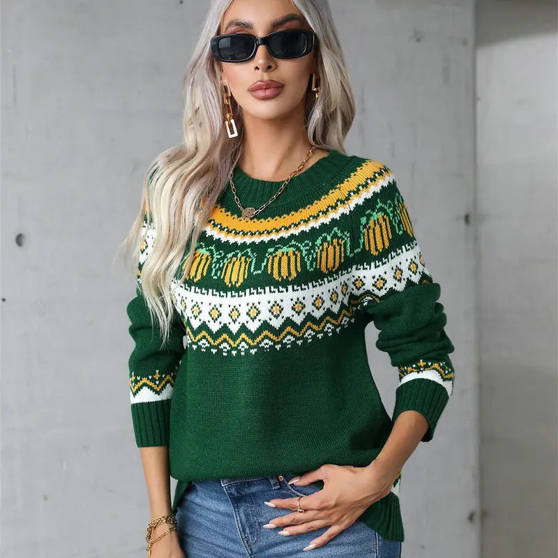 Mune | Norwegian Sweaters Women Knitted Winter Sweater for Women
