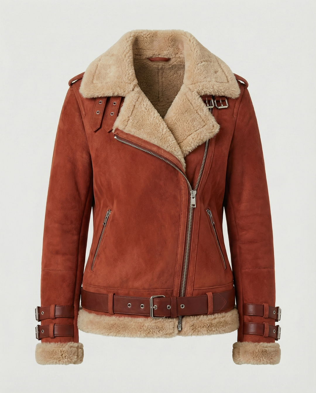 Padded Warm Biker Jacket
