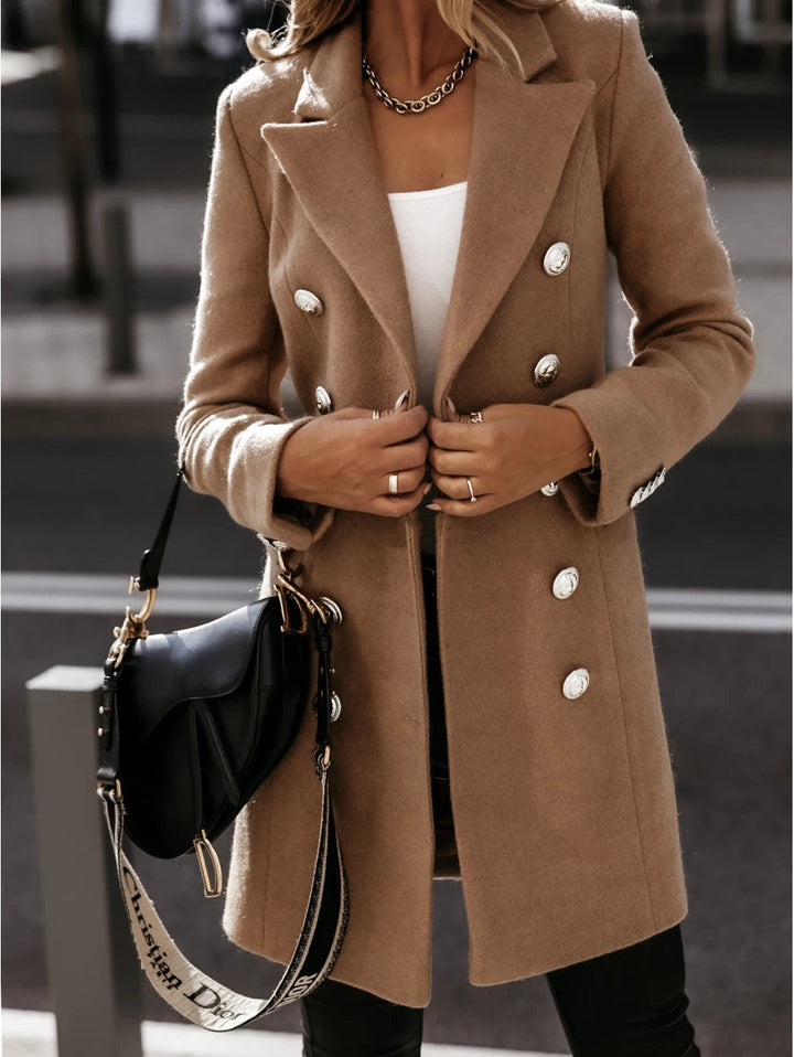 Mune | Solid Color Coat Jacket