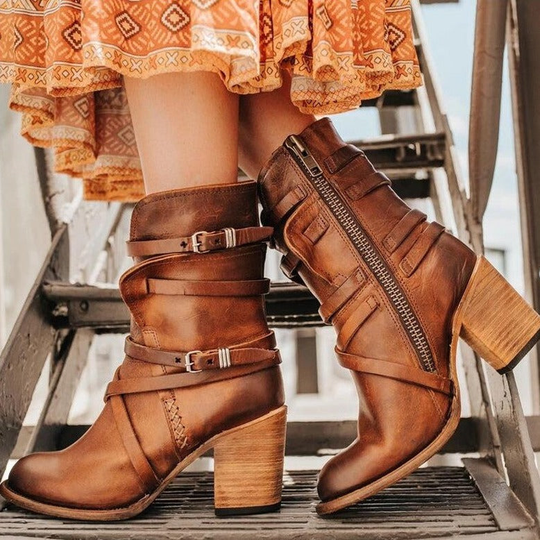 Mune | Winter Women's Leather Boots