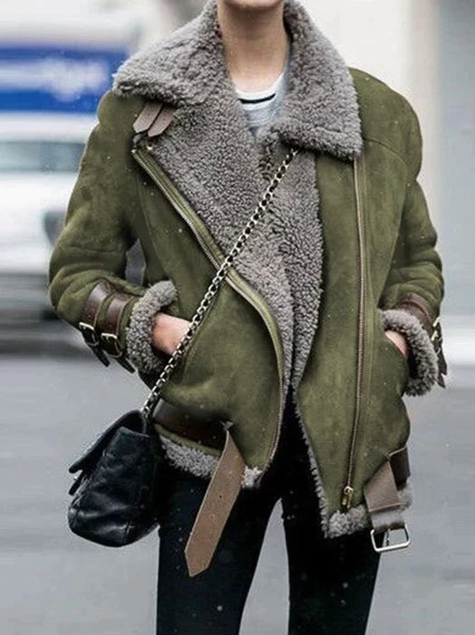 Mune | Leather Buckle Jacket