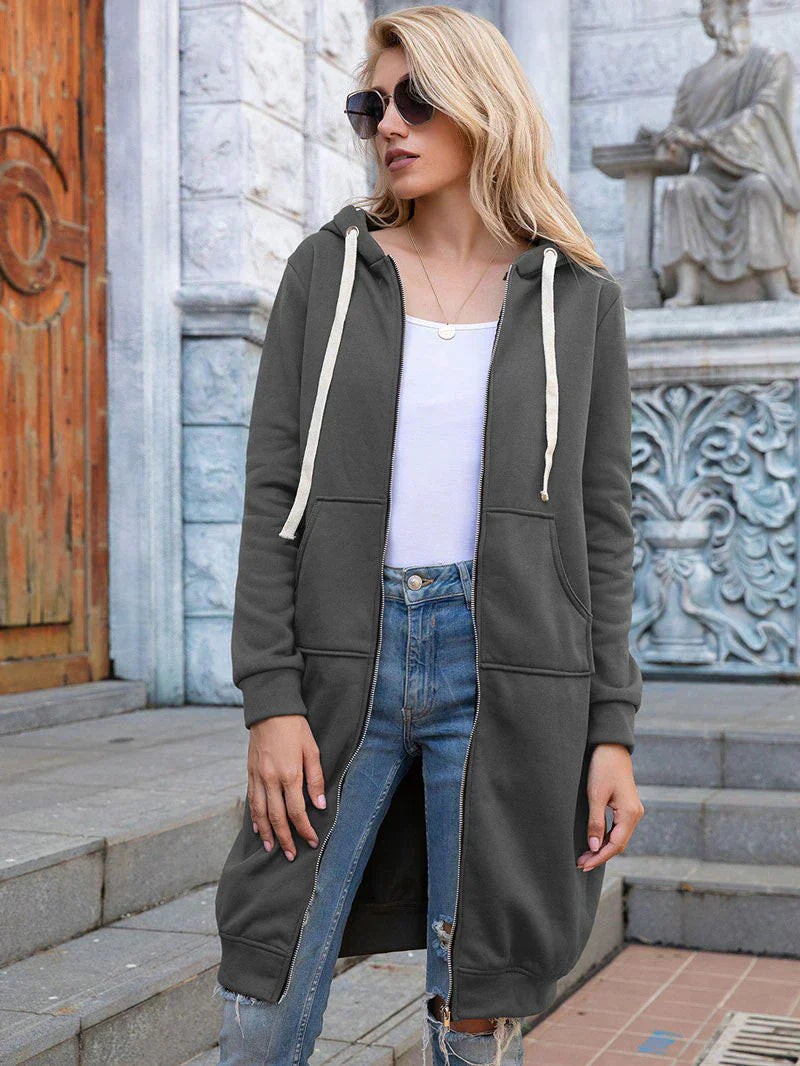 Mune | Chic Long Sweatshirt Jacket