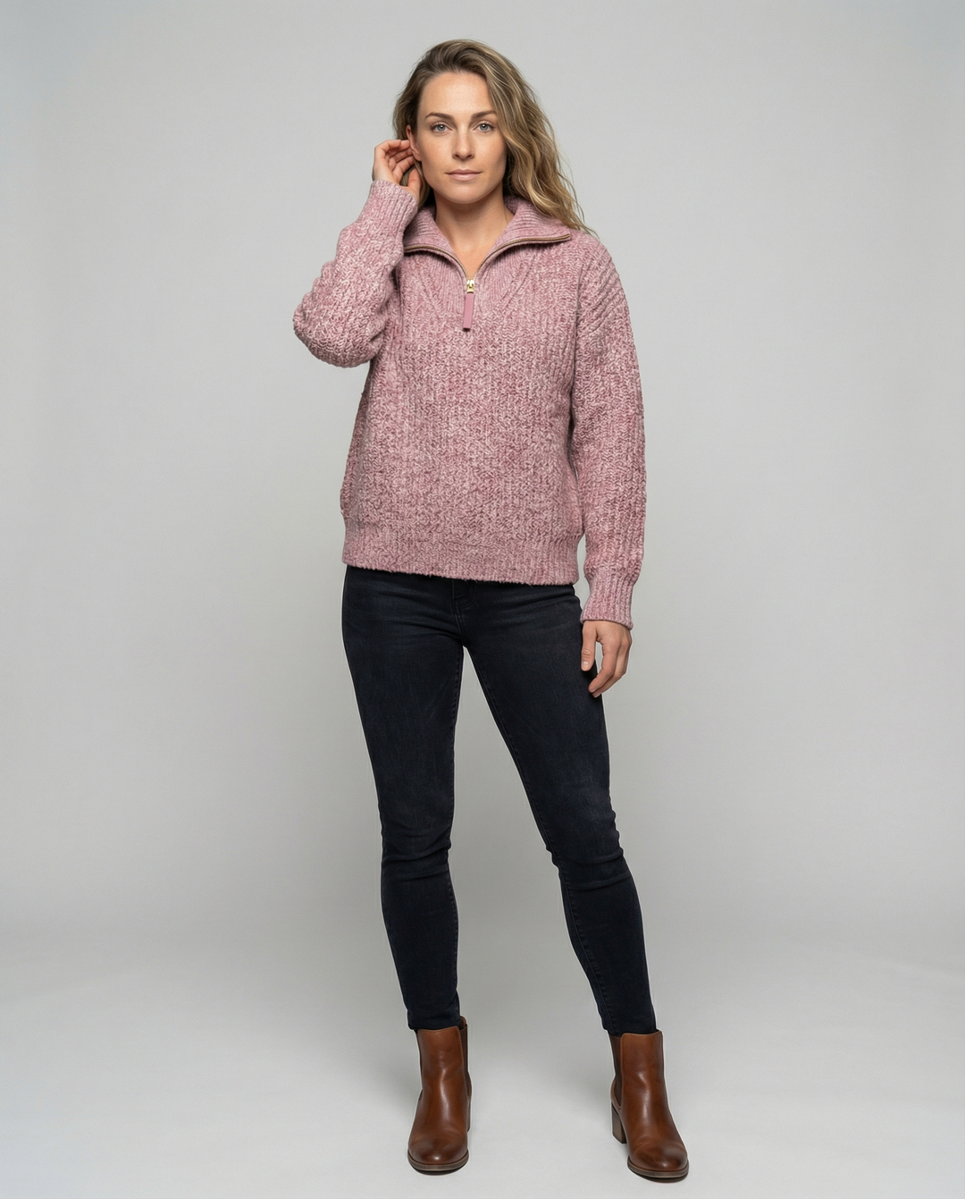Women's Zip Sweater
