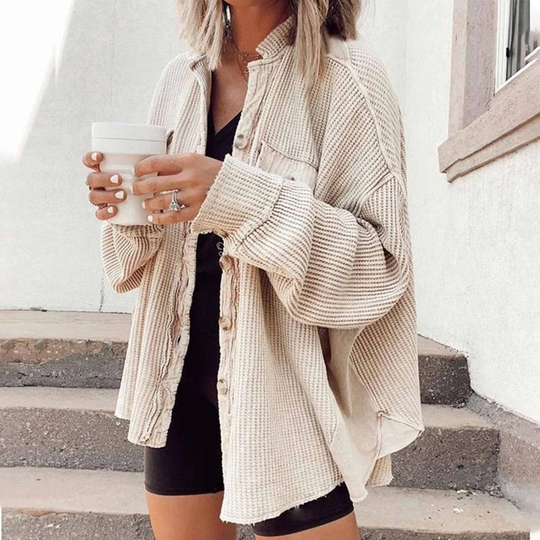 Mune | Women's Casual Ribbed Cardigan