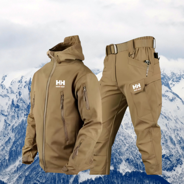 Mune | Warm Jacket and Pants Set with Zipper and Pockets