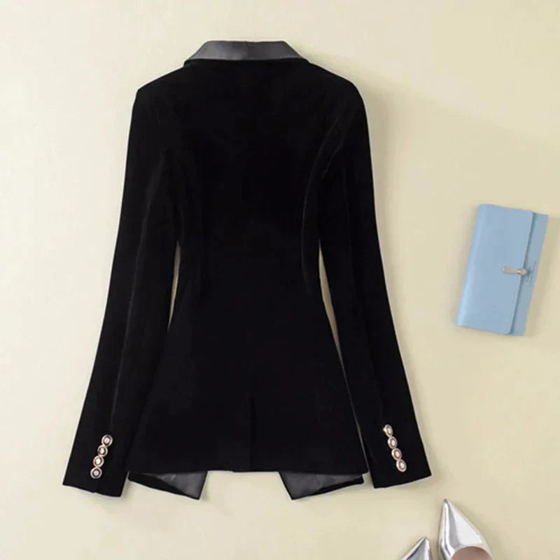 Mune | Black Tuxedo Jacket with Satin Lapels