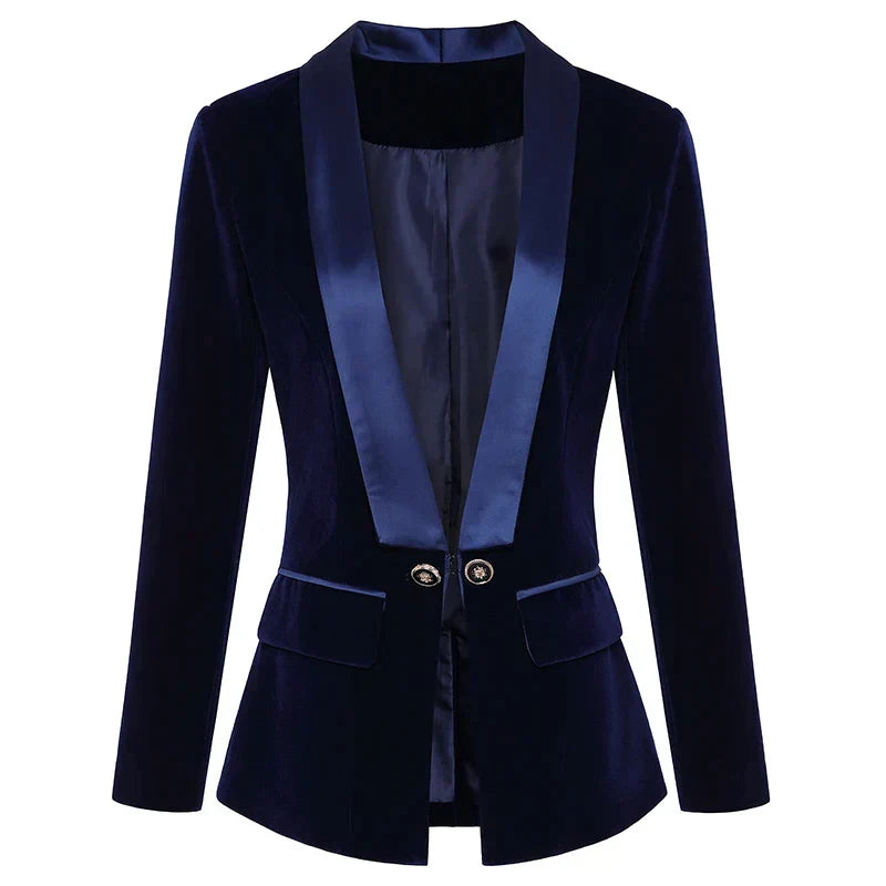 Mune | Black Tuxedo Jacket with Satin Lapels