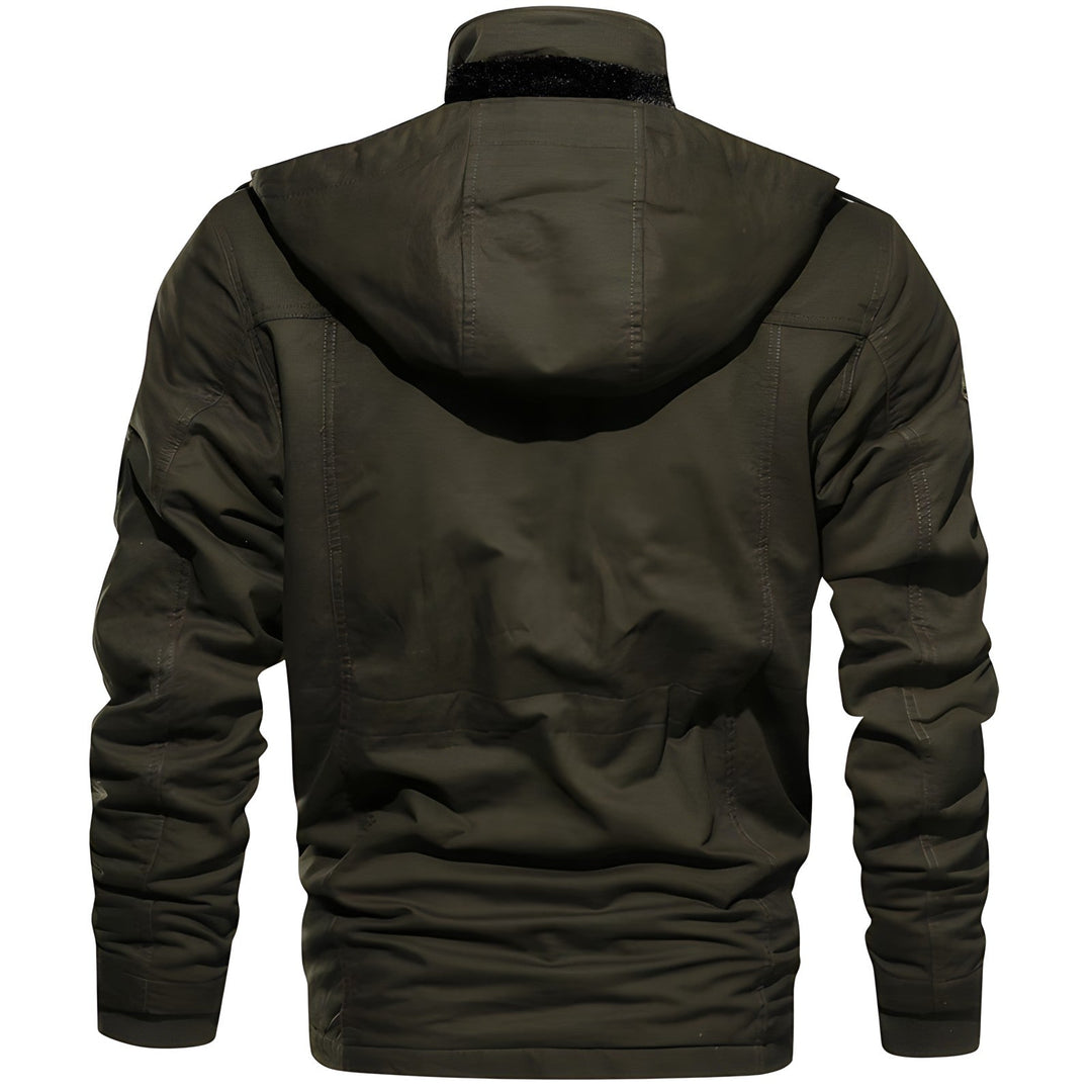 Eloura-Moda | Military jacket with multiple pockets