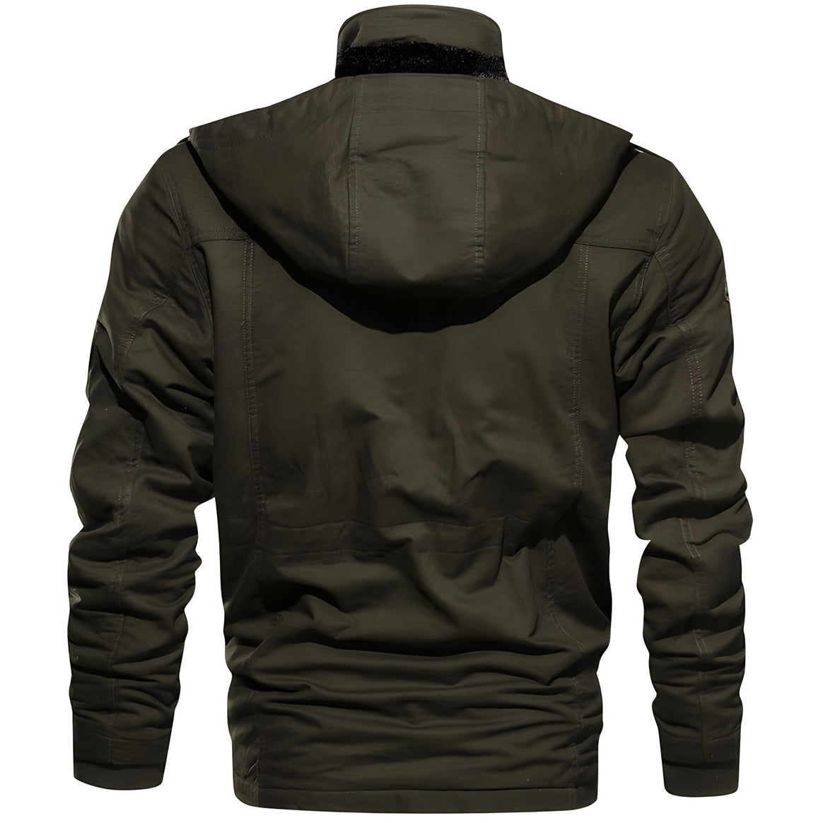 Eloura-Moda | Military jacket with multiple pockets