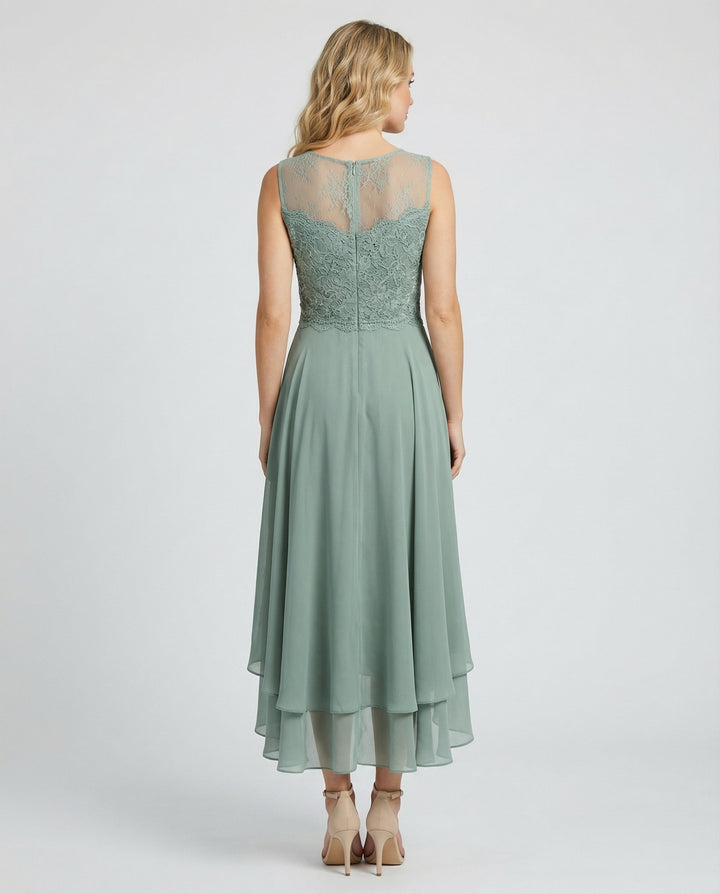 Elegant women's evening dress