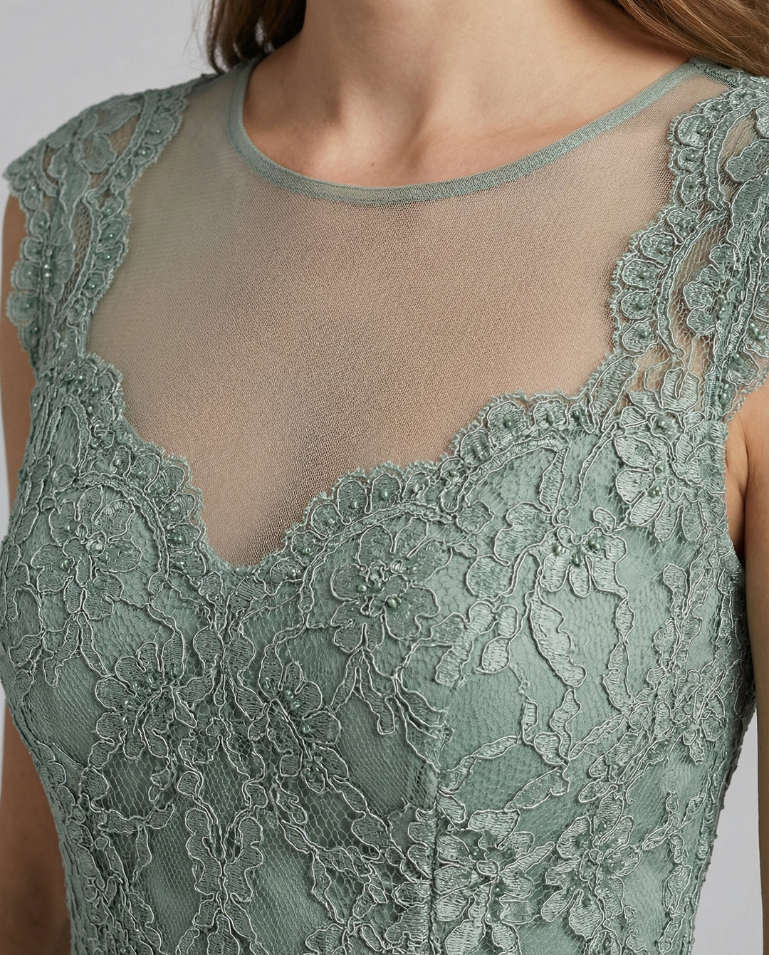 Elegant women's evening dress