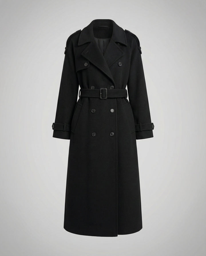 Comfortable Oversized Wool Coat Women