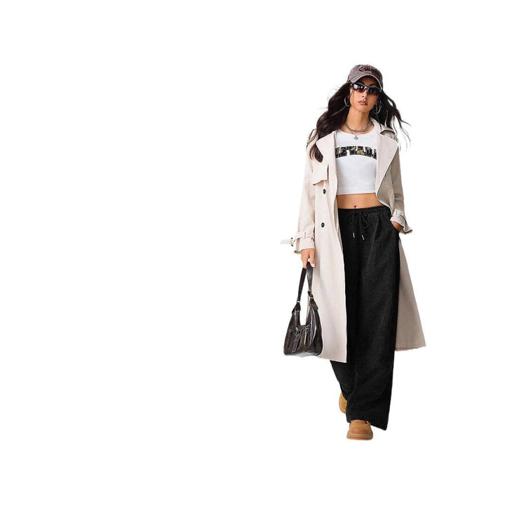 Mune | Women's Wide Cordura Pants with Elastic Waistband