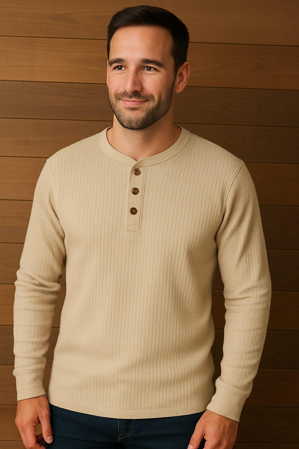 Mune | Shirt Waffle Structure Men's T-Shirt