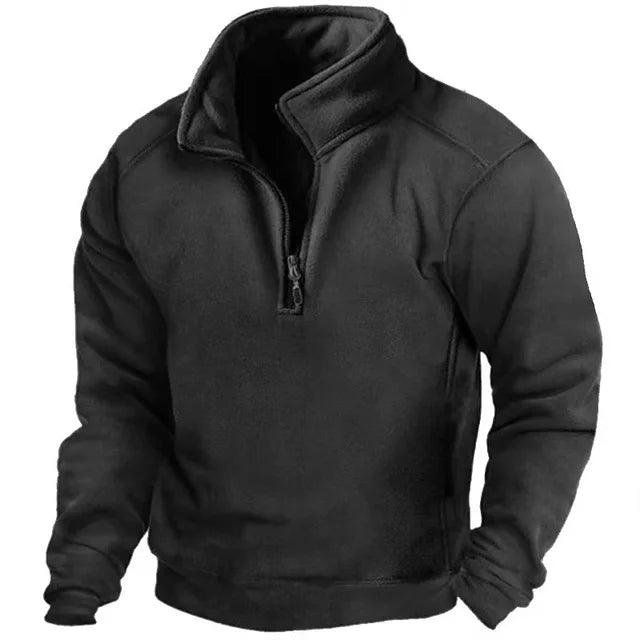 Mune | Fleece Pullover - Comfortable Half Zip Pullover
