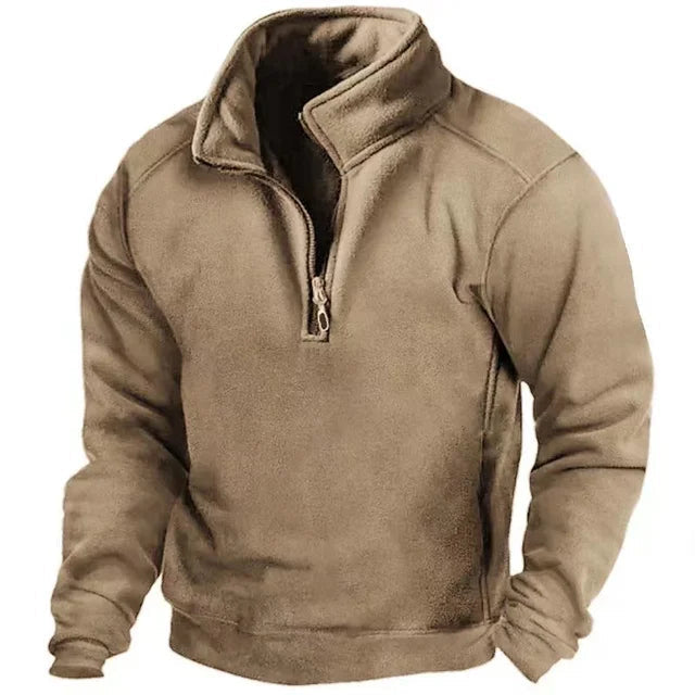 Mune | Fleece Pullover - Comfortable Half Zip Pullover