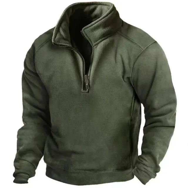 Mune | Fleece Pullover - Comfortable Half Zip Pullover