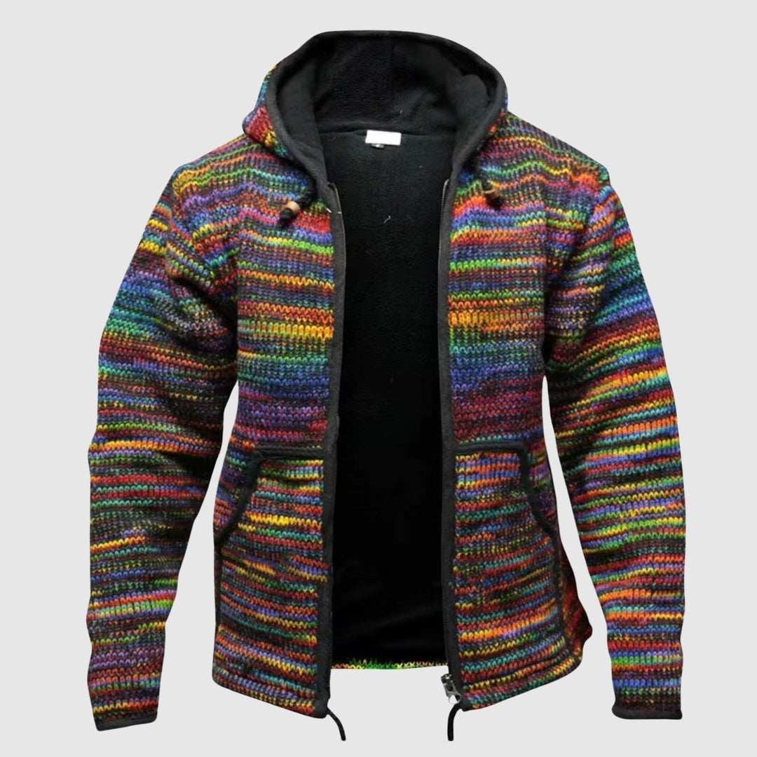 Mune | Hoodie Wool Blend Relaxed Fit Boho Style