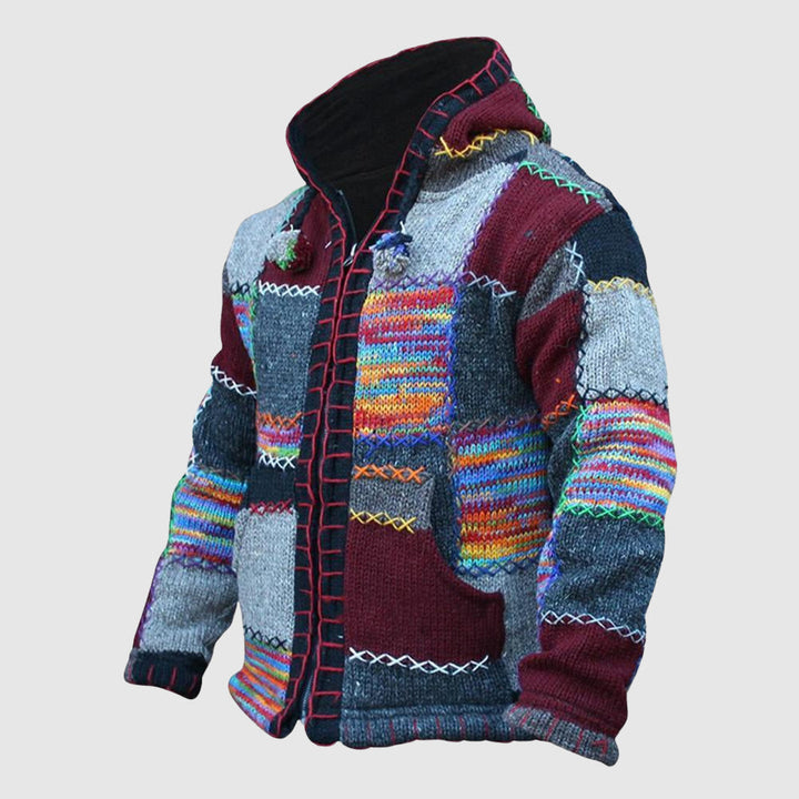 Mune | Hoodie Wool Blend Relaxed Fit Boho Style