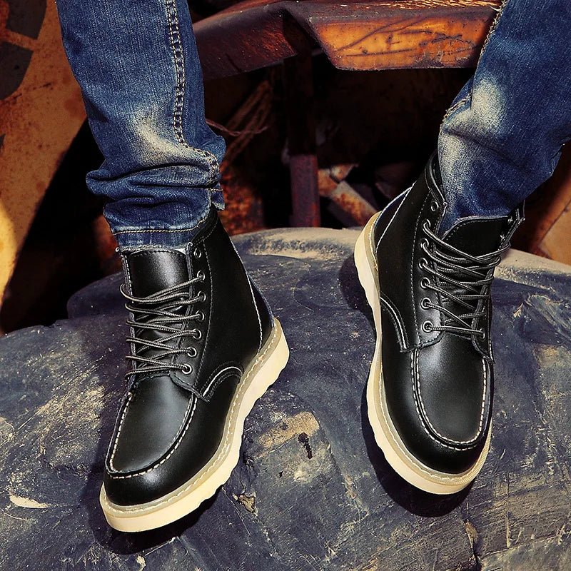 Mune | Moccasin Boots Comfortable Streetstyle Shoes
