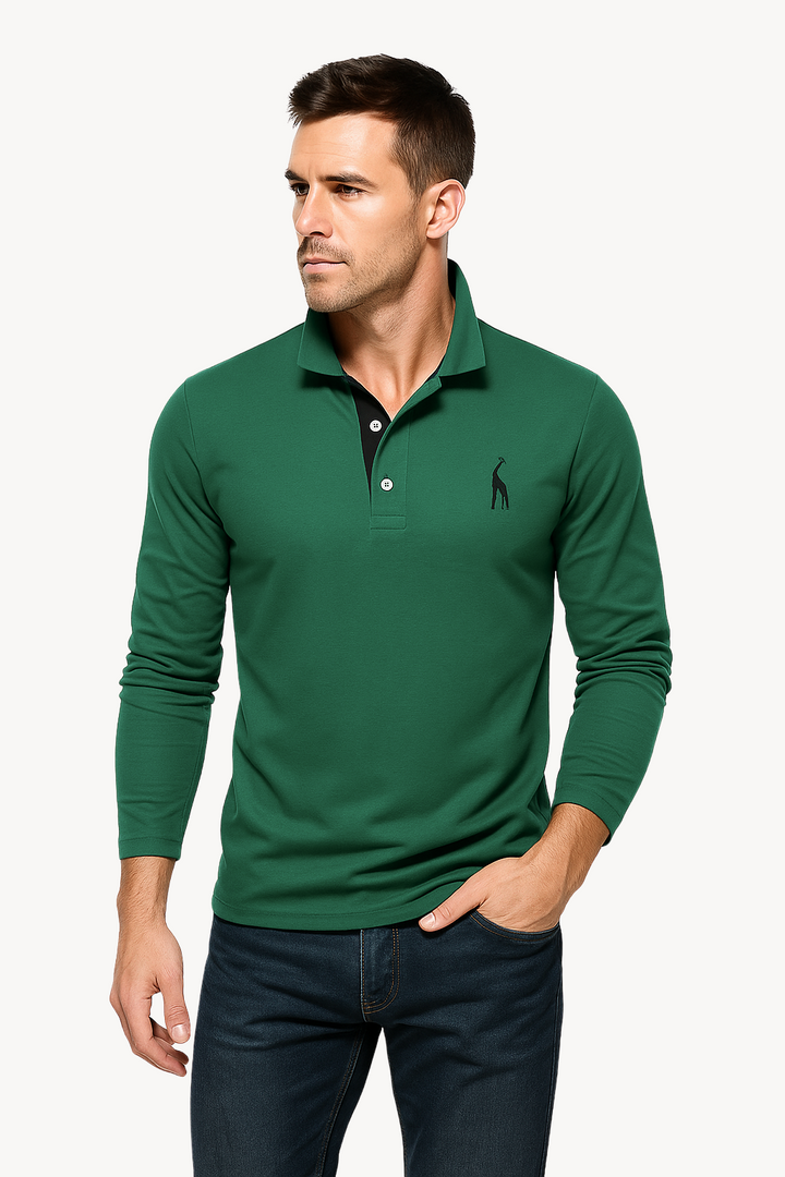 Mune | Polo Shirt with Long Sleeves - Simran