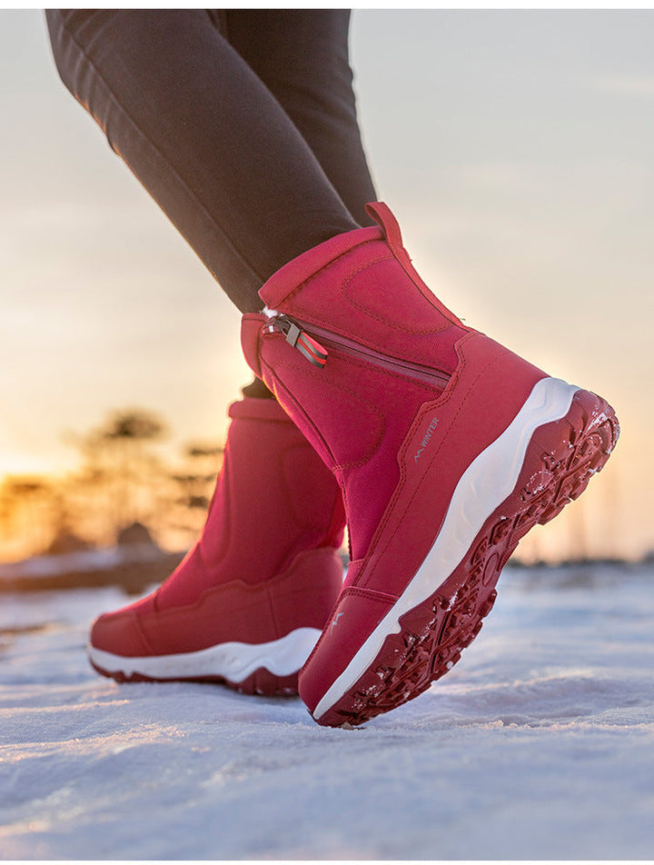 Mune | Snow boots - Water-repellent Mid-high with Non-slip sole