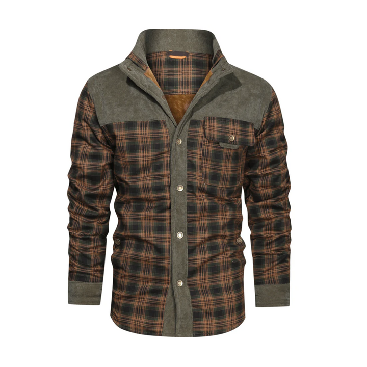 Mune | Winter jacket - Lightweight insulated with check pattern