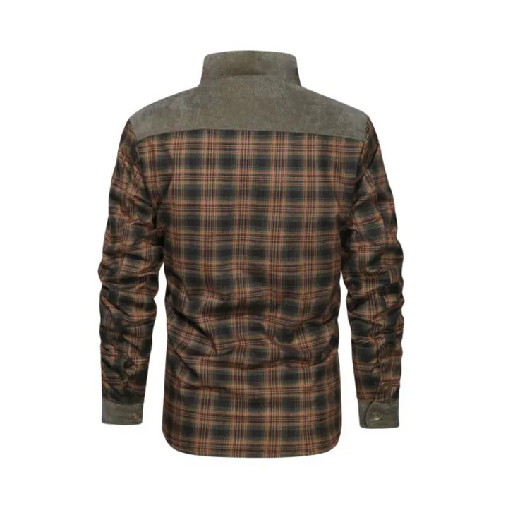 Mune | Winter jacket - Lightweight insulated with check pattern