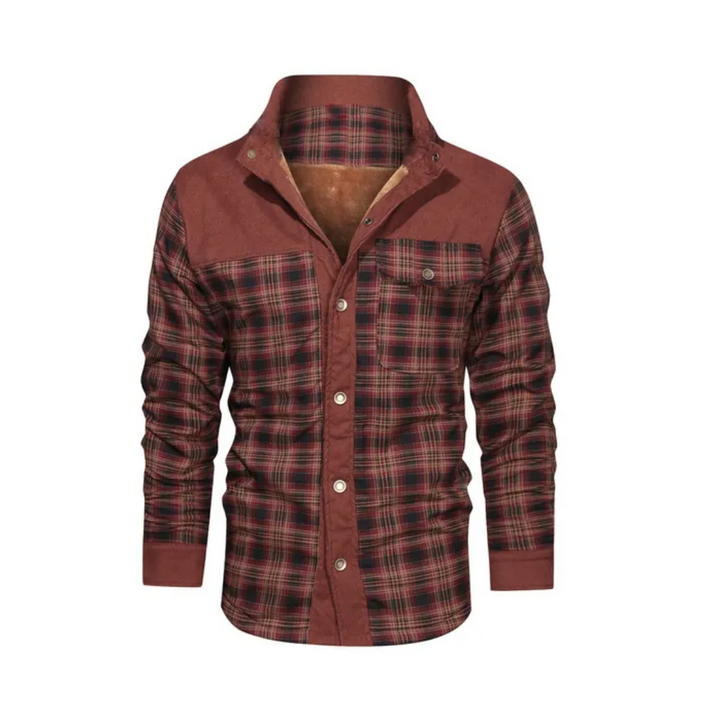 Mune | Winter jacket - Lightweight insulated with check pattern