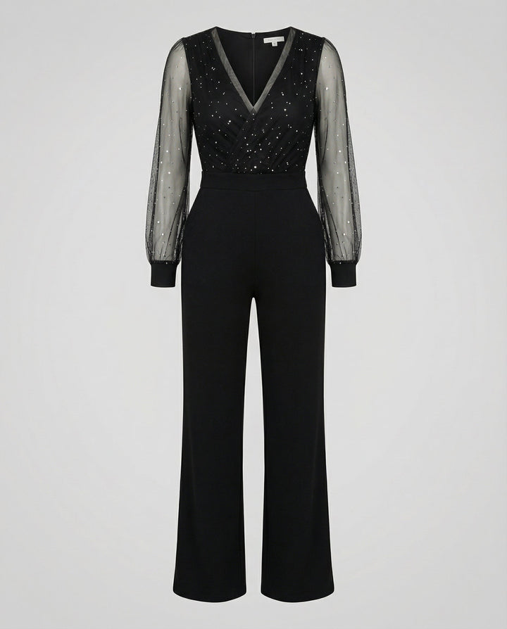 Casual Solid Color Jumpsuit Women