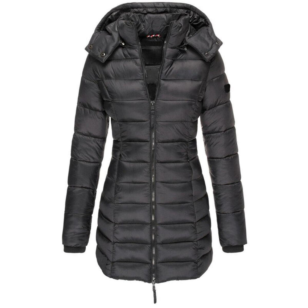 Mune | Hood Insulated Winter Jacket with Zipper