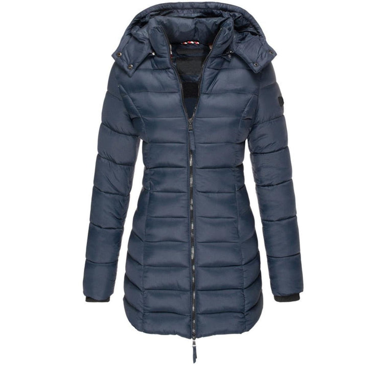 Mune | Hood Insulated Winter Jacket with Zipper